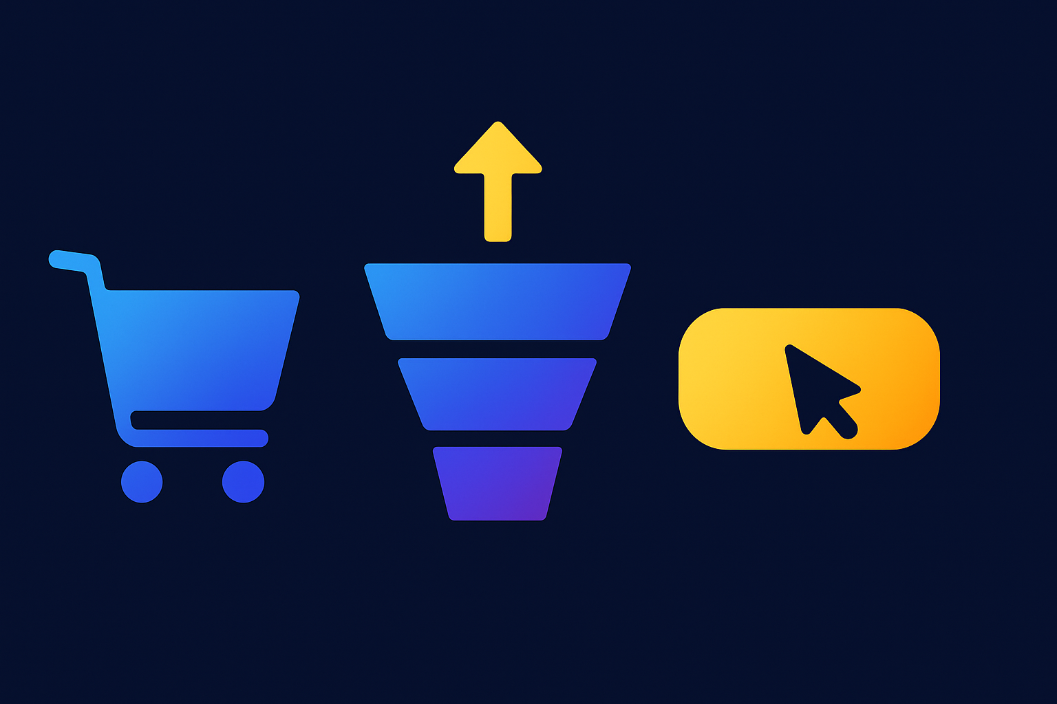 Ecommerce conversion rate optimization: shopping cart, conversion funnel, and checkout