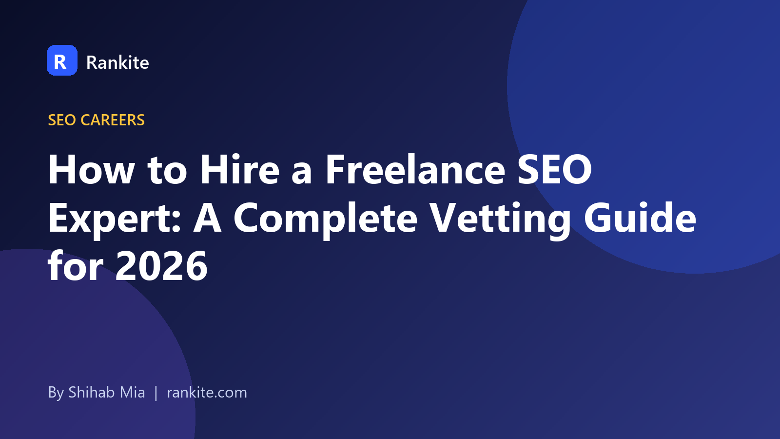 Illustration representing how to hire a freelance SEO expert through vetting and interviews
