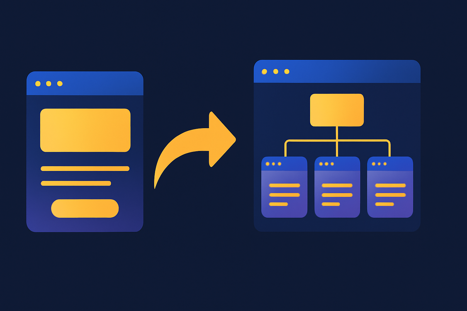 landing page vs website
