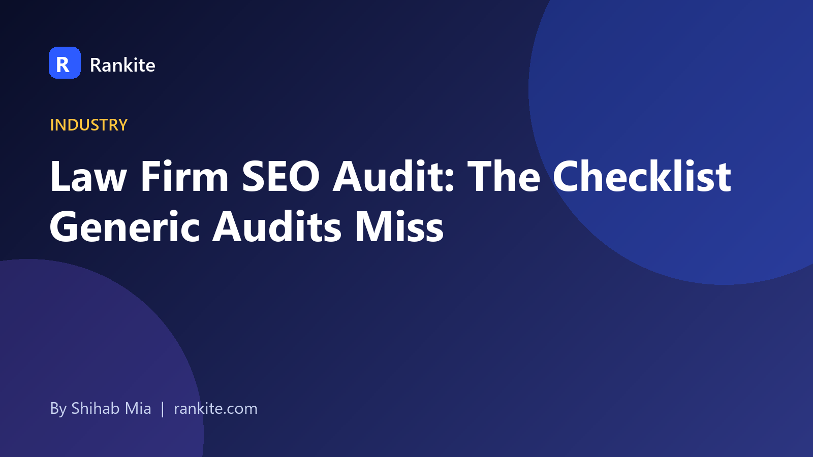 law firm SEO audit illustration