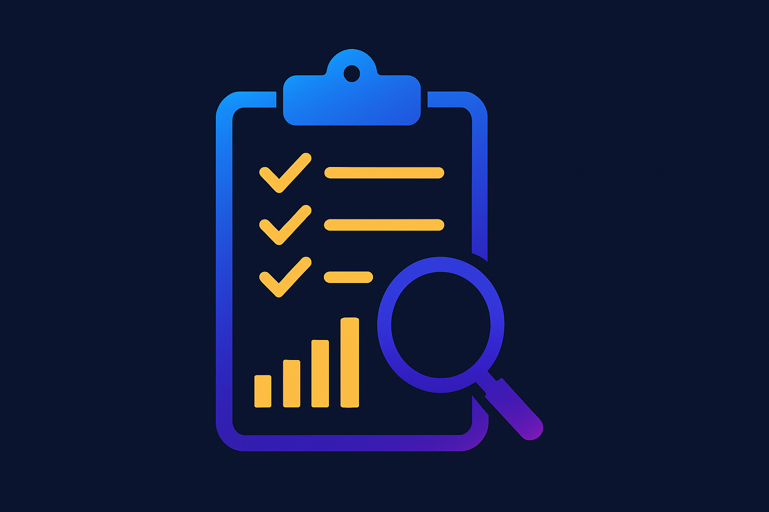SEO audit report template with sections for technical, on-page, and backlink findings