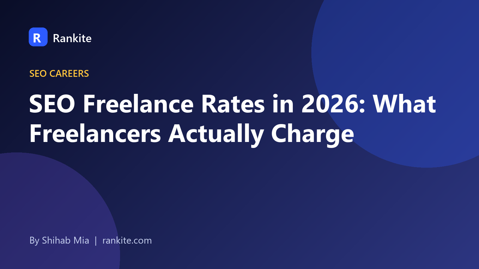 SEO freelance rates illustration