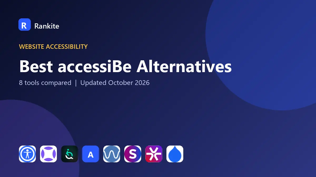 Best accessiBe Alternatives in 2026: 8 Tools Compared