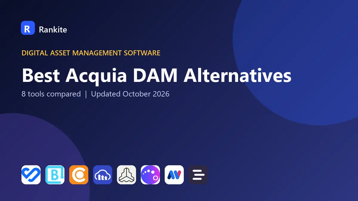 Best Acquia DAM Alternatives in 2026: 8 Tools Compared