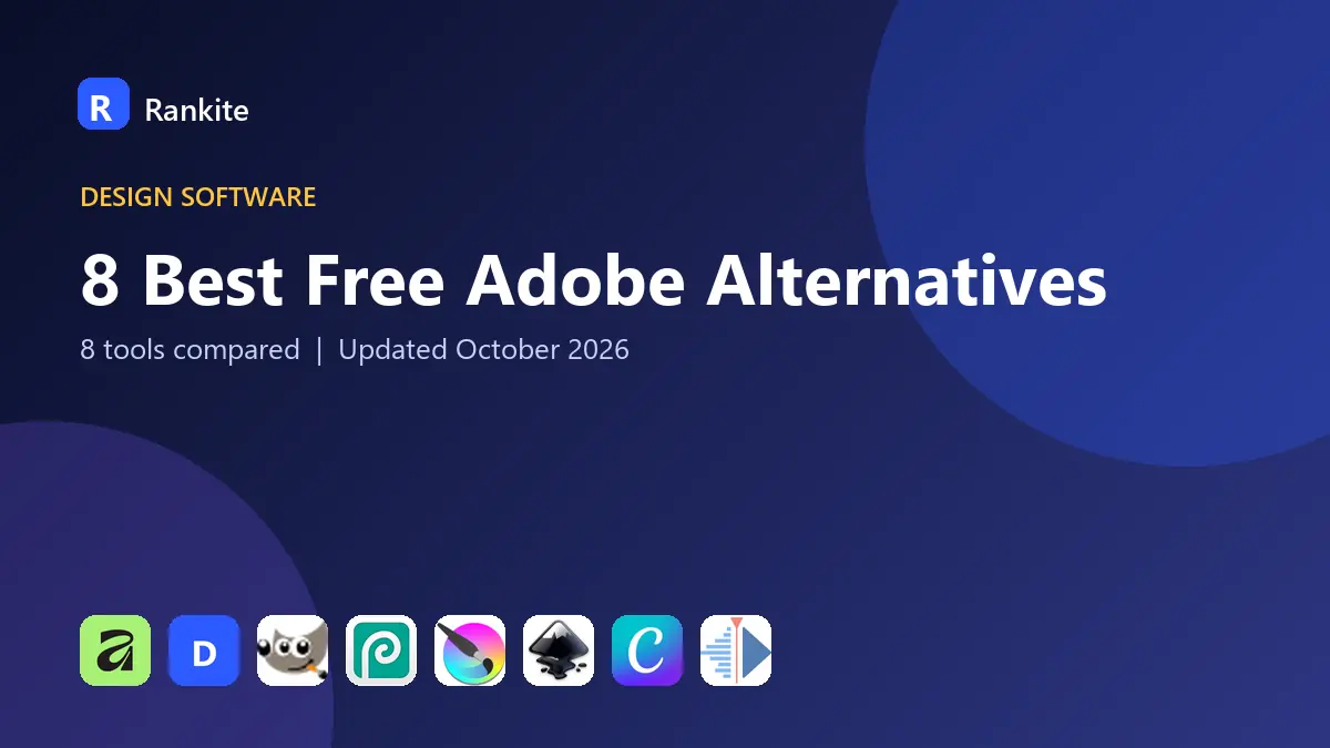 8 Best Free Adobe Alternatives in 2026: 8 Tools Compared