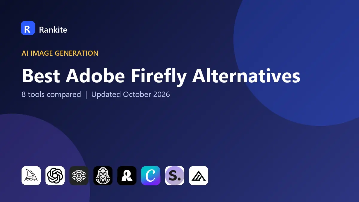 Best Adobe Firefly Alternatives in 2026: 8 Tools Compared