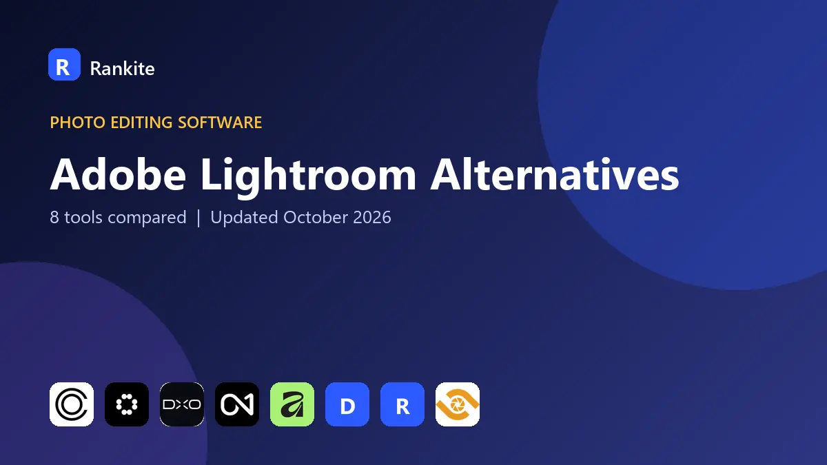 Adobe Lightroom Alternatives in 2026: 8 Tools Compared