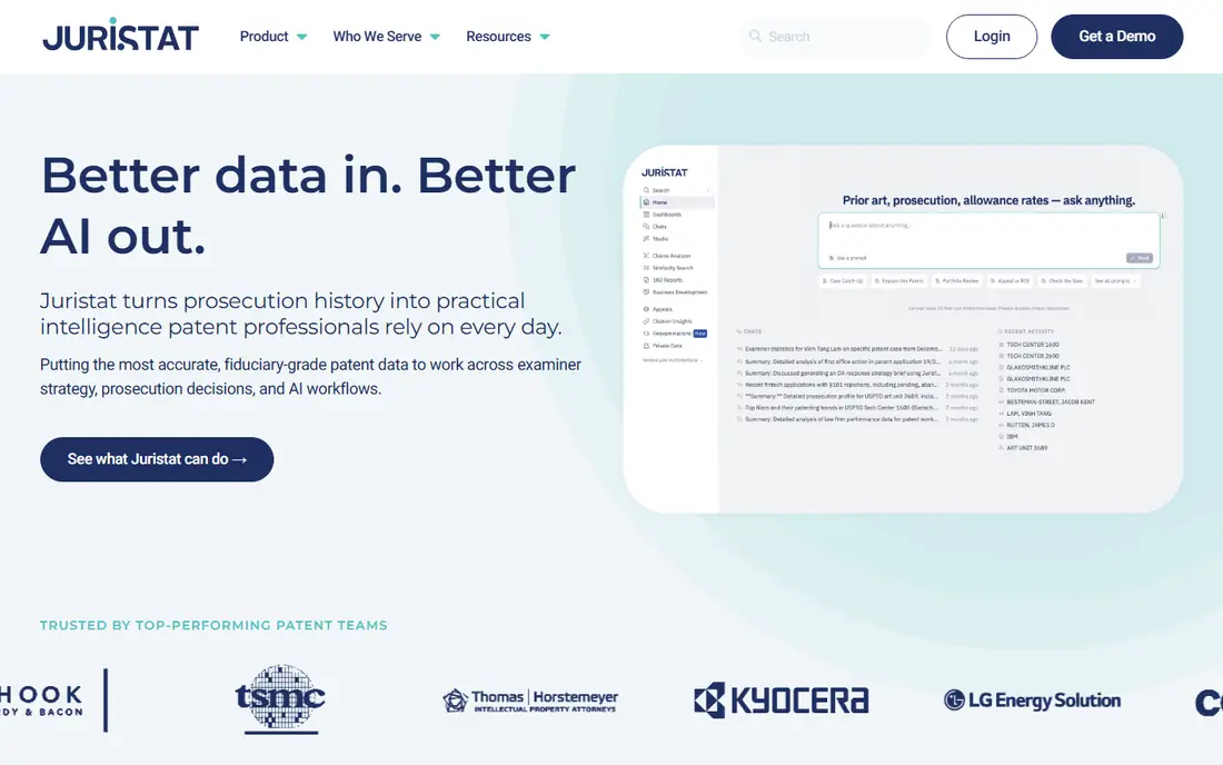 Juristat homepage