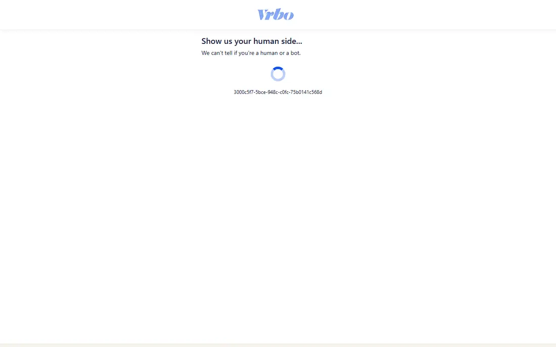 Vrbo homepage