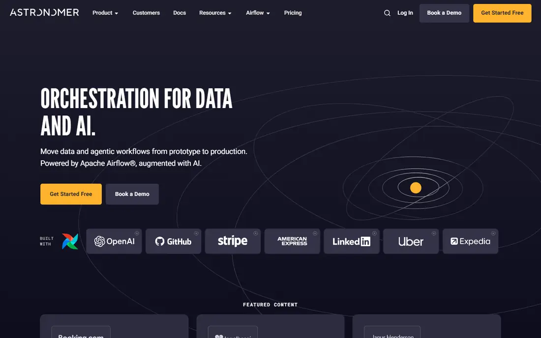 Astronomer Astro homepage