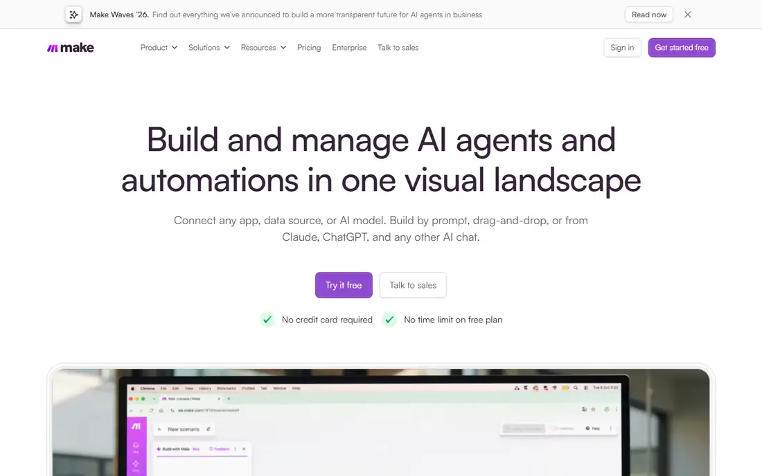 Make homepage
