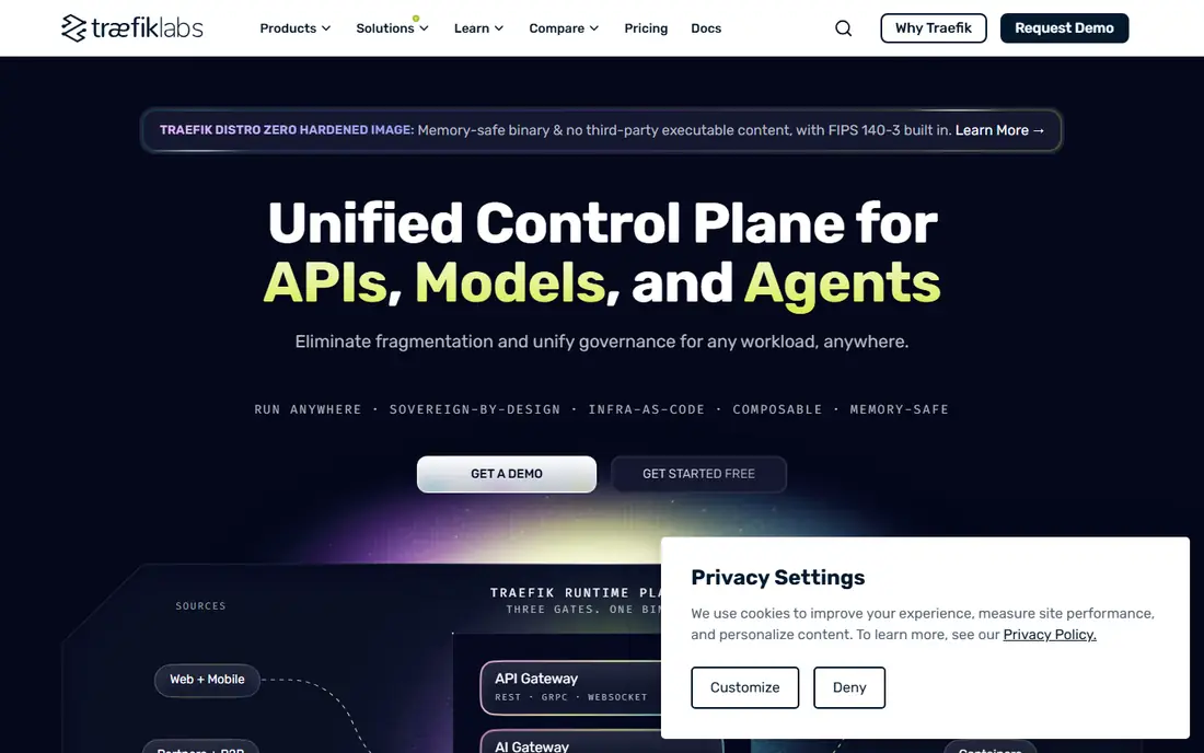 Traefik homepage