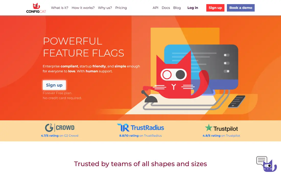 ConfigCat homepage