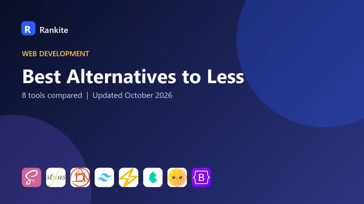 Best Alternatives to Less in 2026: 8 Tools Compared