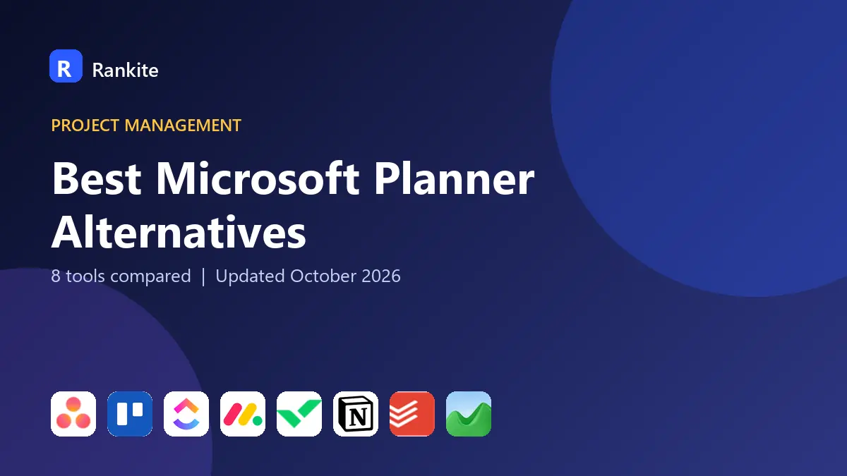 Best Microsoft Planner Alternatives in 2026: 8 Tools Compared