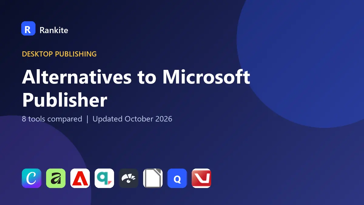 Alternatives to Microsoft Publisher in 2026: 8 Tools Compared