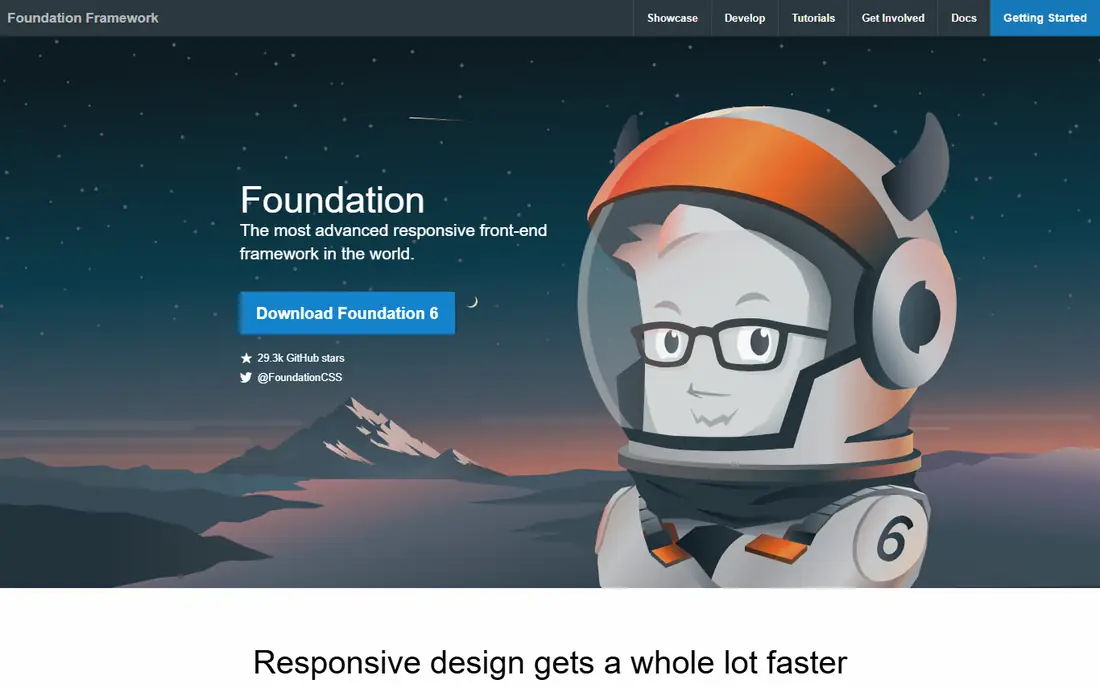 Foundation homepage
