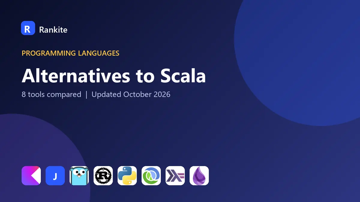 Alternatives to Scala in 2026: 8 Tools Compared