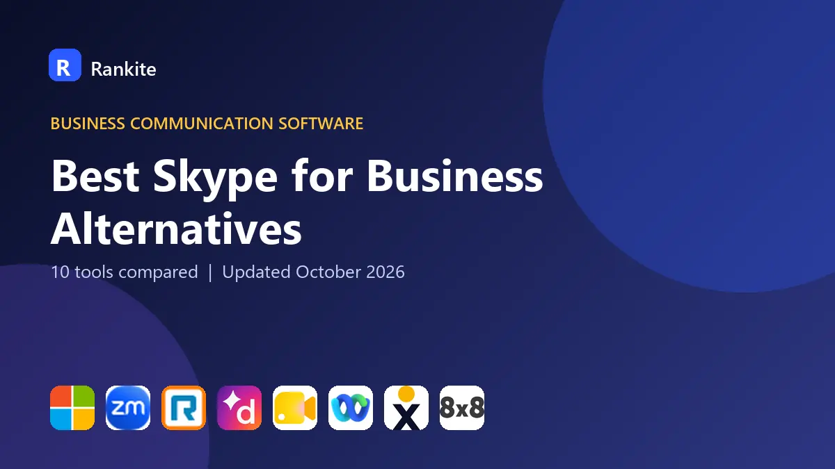 Best Skype for Business Alternatives in 2026: 10 Tools Compared