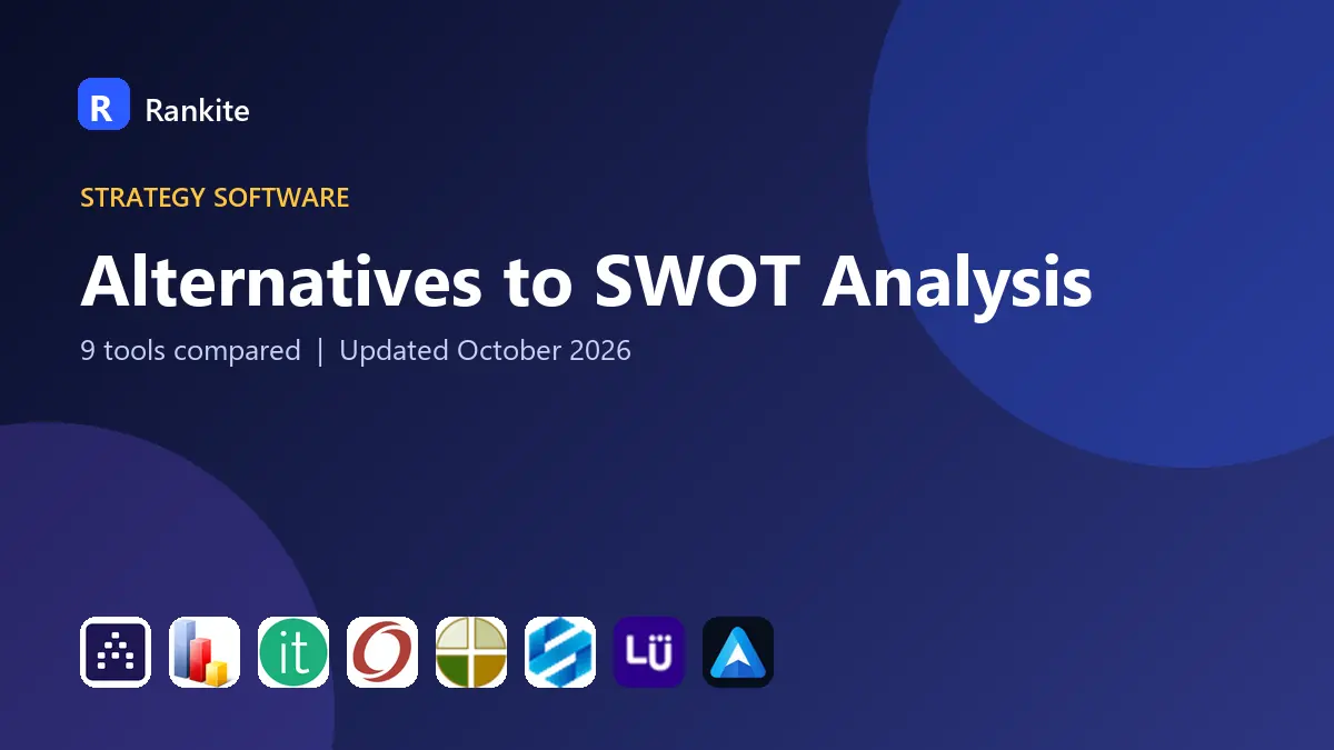 Alternatives to SWOT Analysis in 2026: 9 Tools Compared