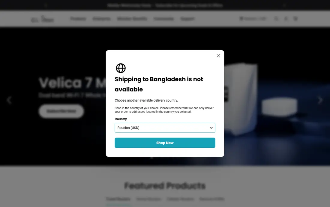 GL.iNet homepage