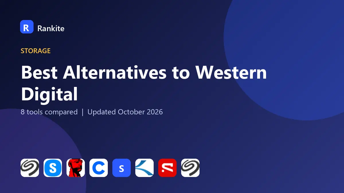 Best Alternatives to Western Digital in 2026: 8 Tools Compared