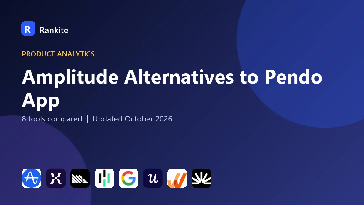 Amplitude Alternatives to Pendo App: 8 Tools Compared