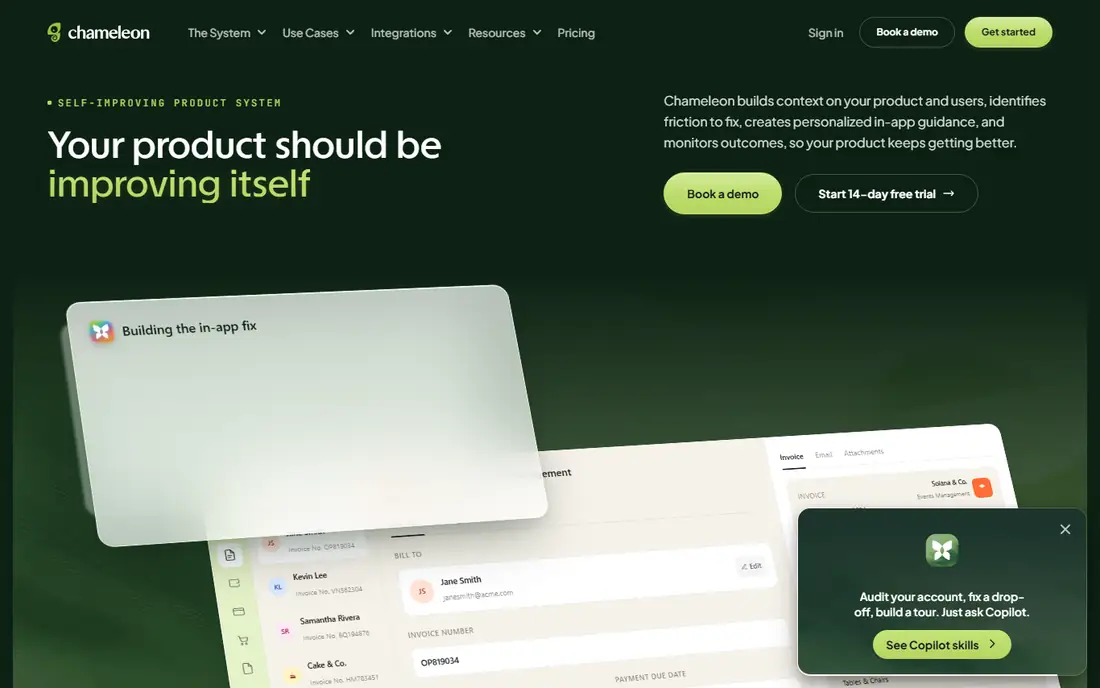Chameleon homepage