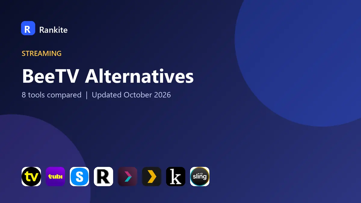 BeeTV Alternatives in 2026: 8 Legal Streaming Tools Compared