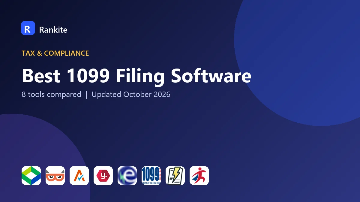 Best 1099 Filing Software: 8 Tools Compared