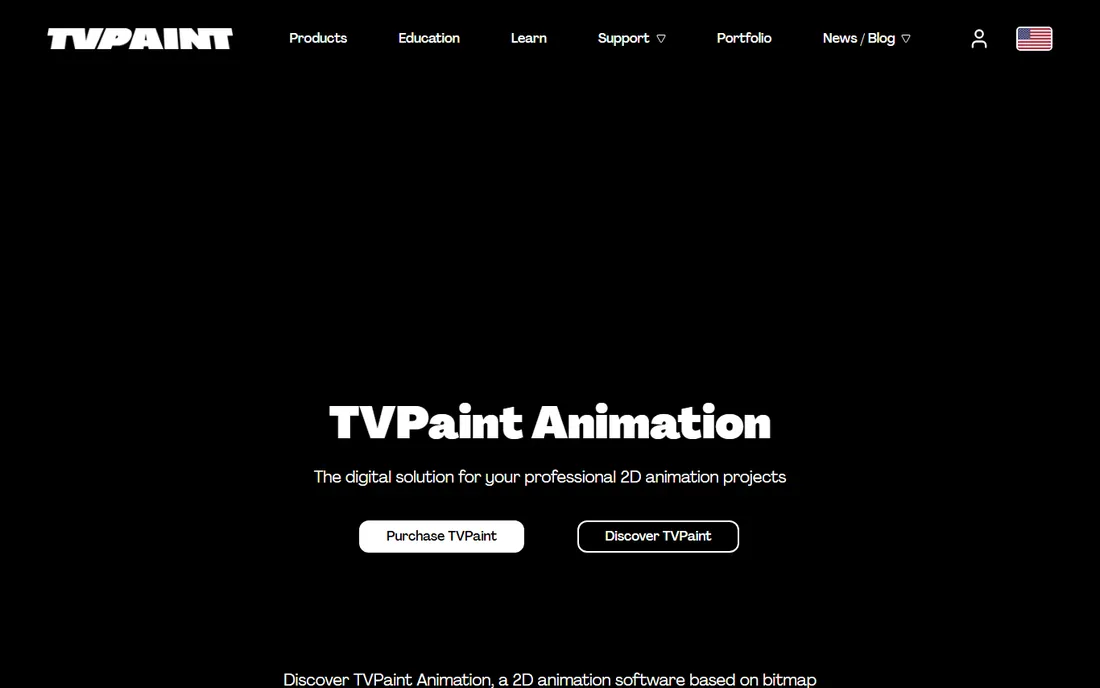 TVPaint Animation homepage