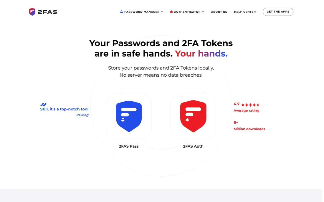2FAS homepage