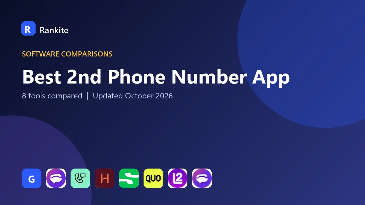 Best 2nd Phone Number App in 2026: 8 Apps Compared