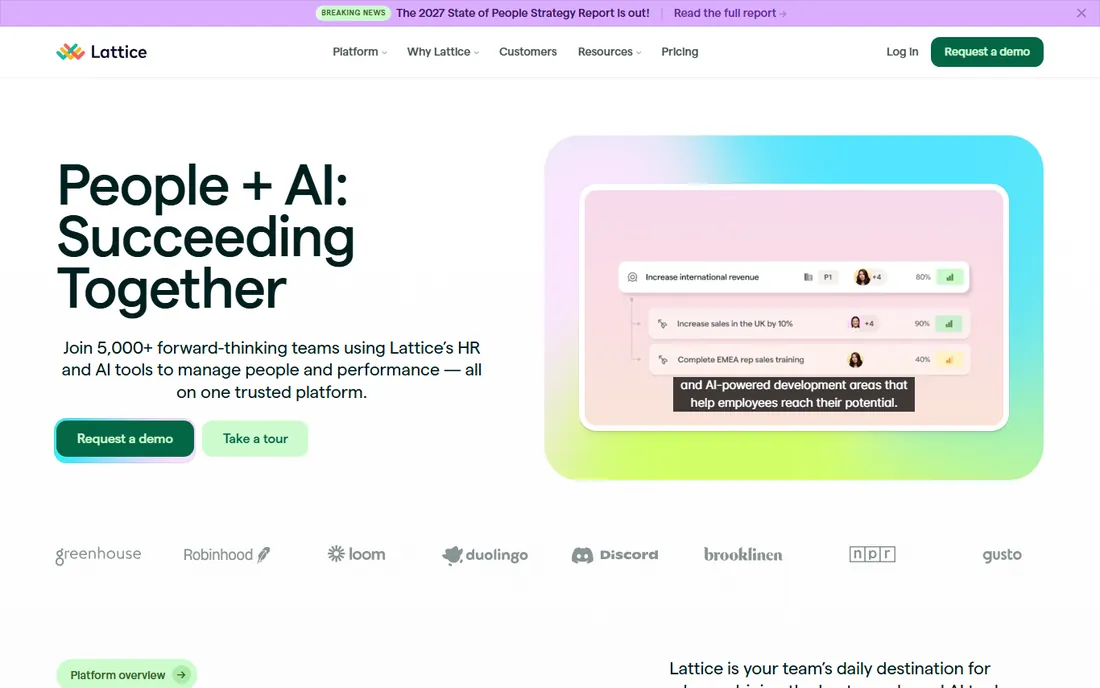 Lattice homepage