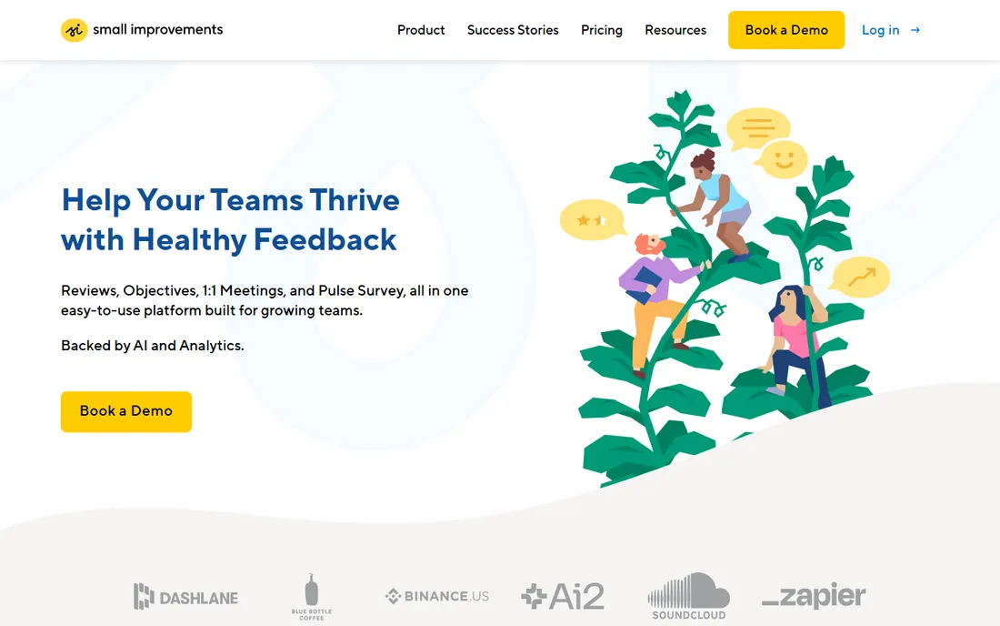 Small Improvements homepage