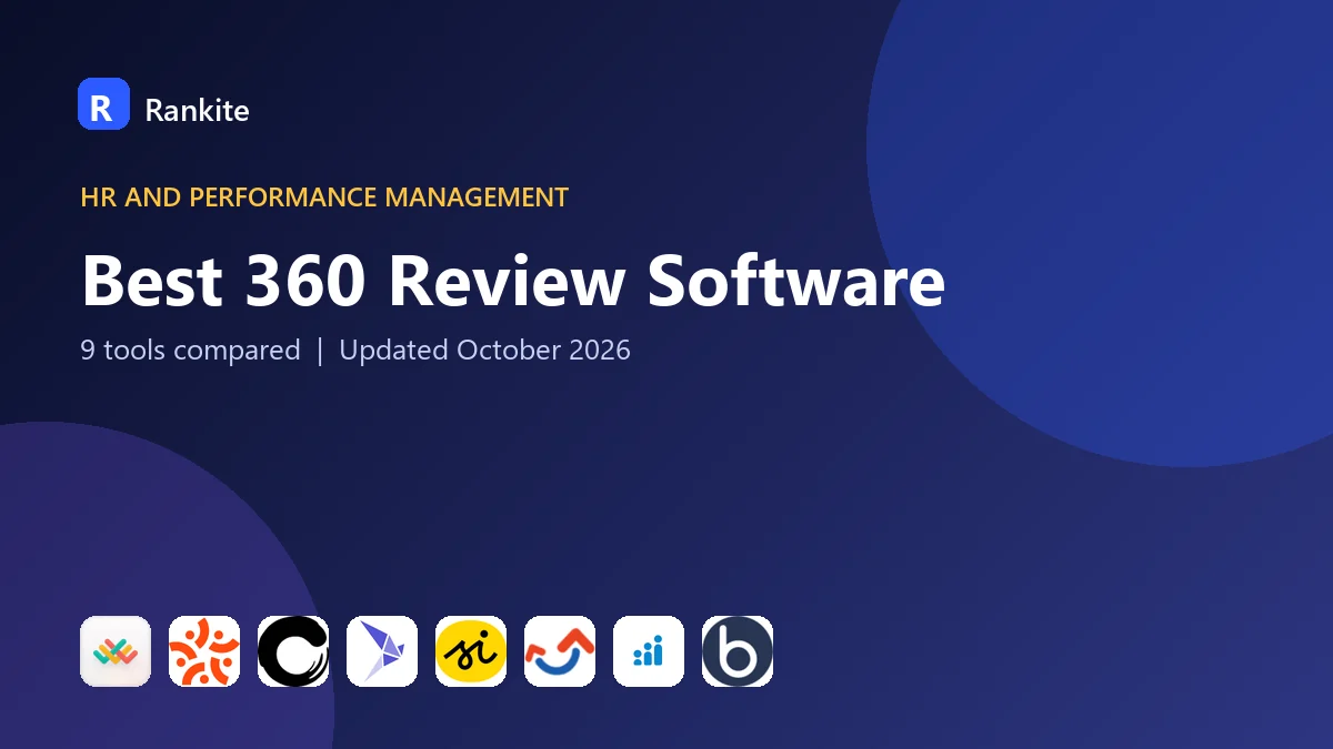 Best 360 Review Software in 2026: 9 Tools Compared