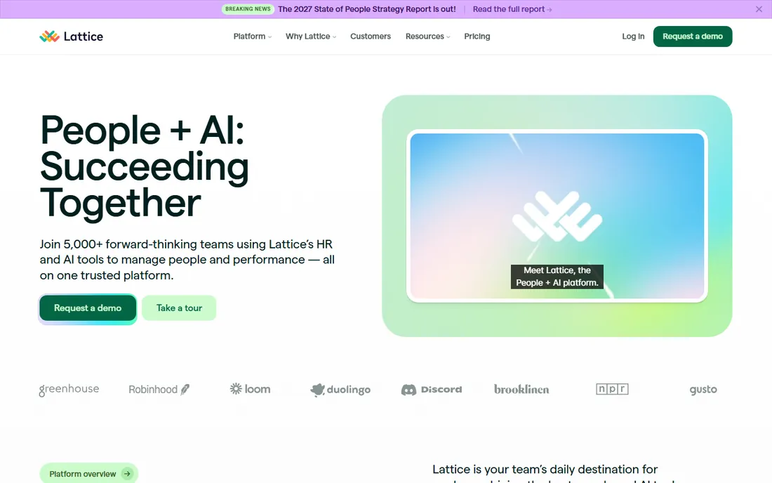 Lattice homepage