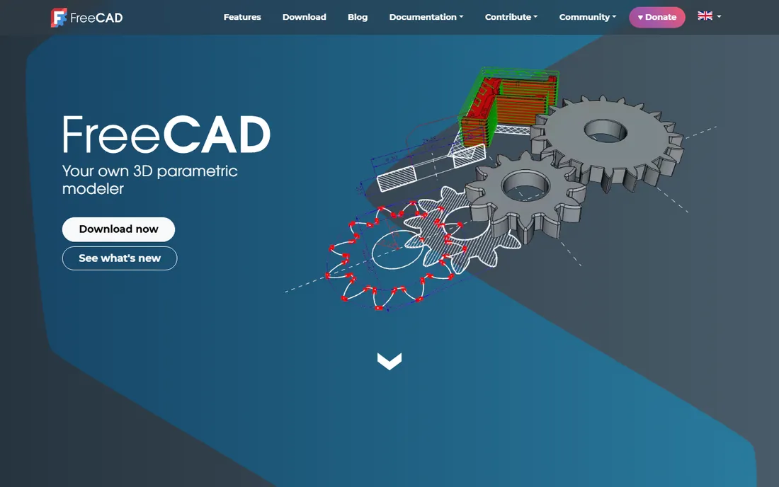 FreeCAD homepage