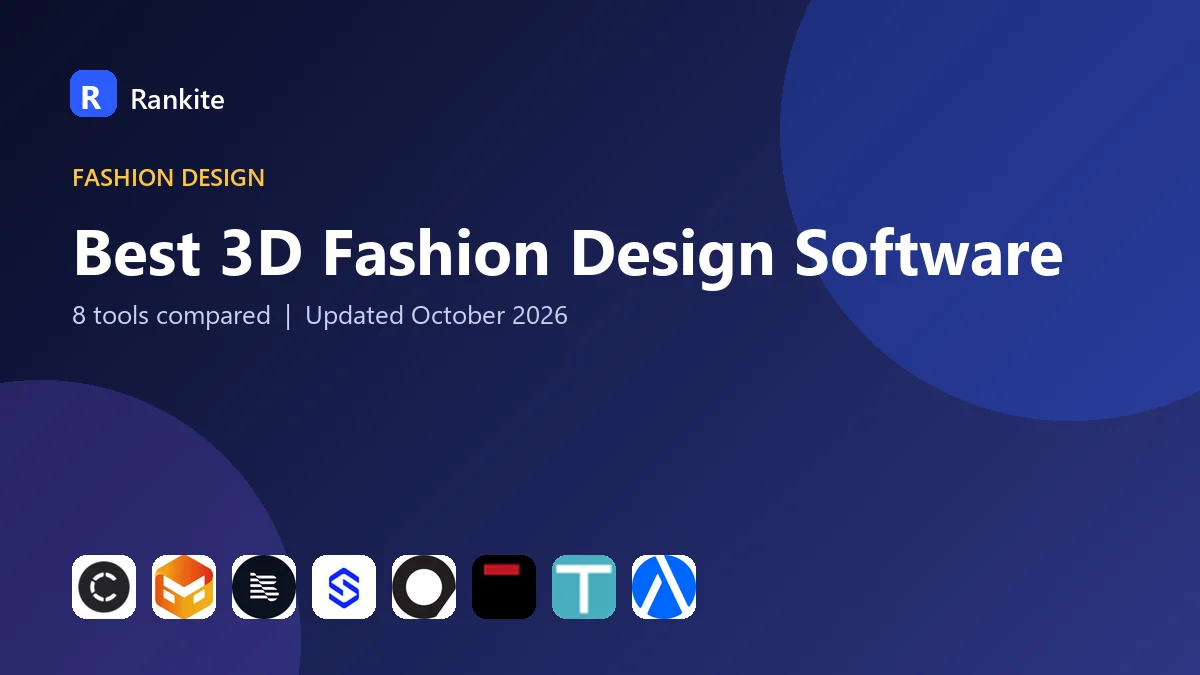 Best 3D Fashion Design Software in 2026: 8 Tools Compared