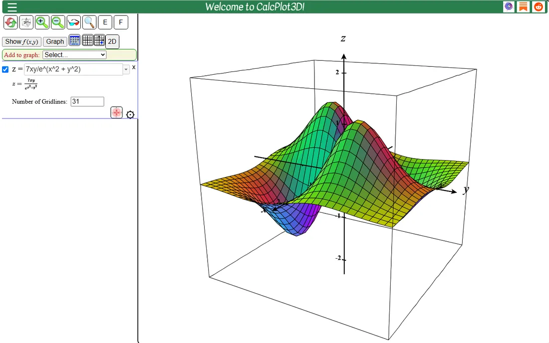 CalcPlot3D homepage