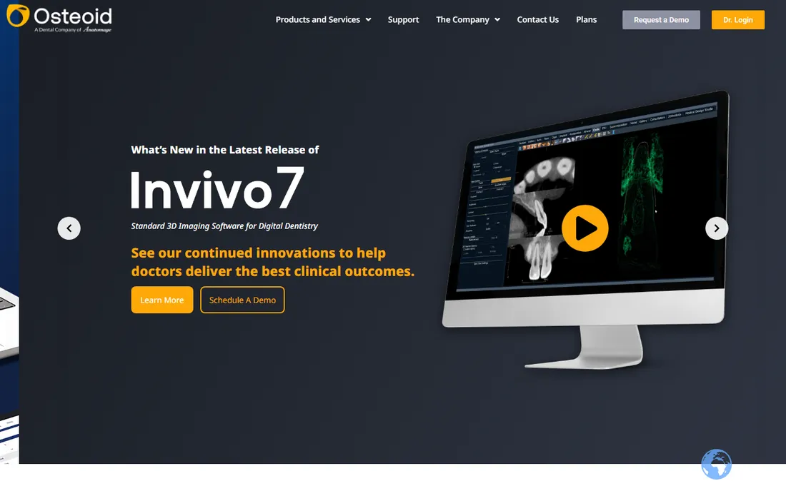 Invivo by Osteoid homepage