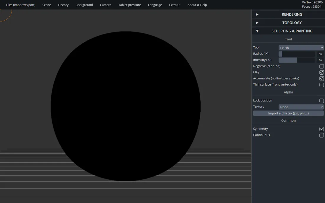 SculptGL homepage