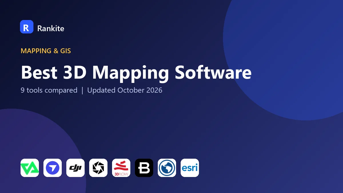Best 3D Mapping Software: 9 Tools Compared