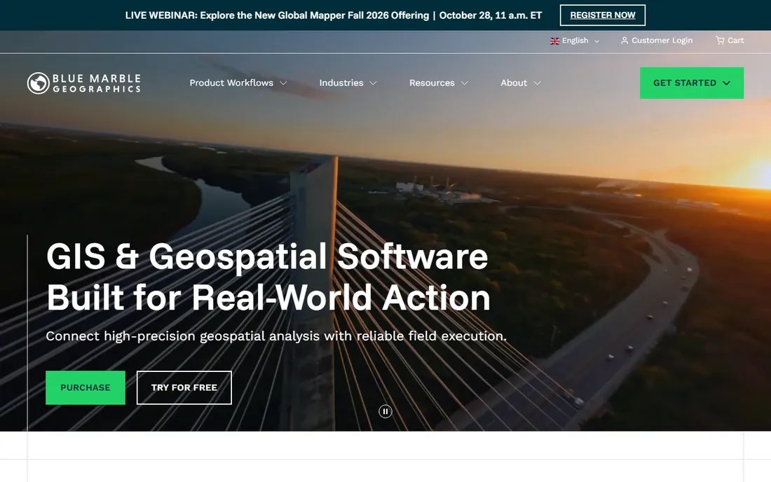 Global Mapper homepage