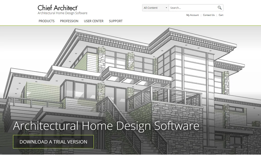 Chief Architect homepage