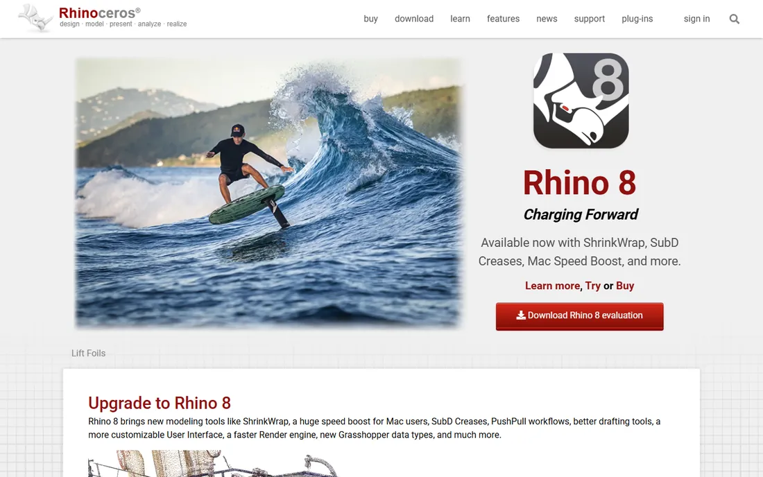 Rhino homepage