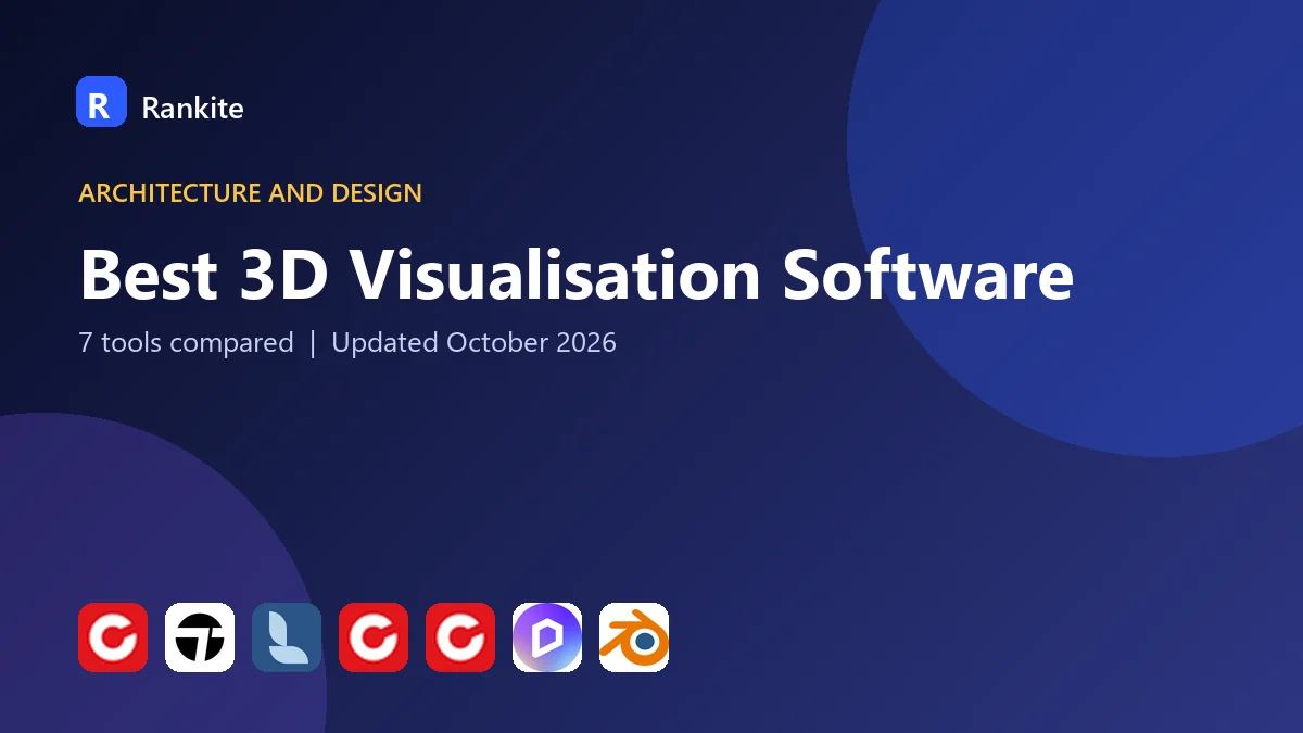 Best 3D Visualisation Software in 2026: 7 Tools Compared