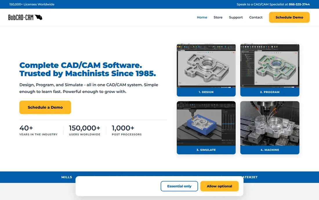 BobCAD-CAM homepage