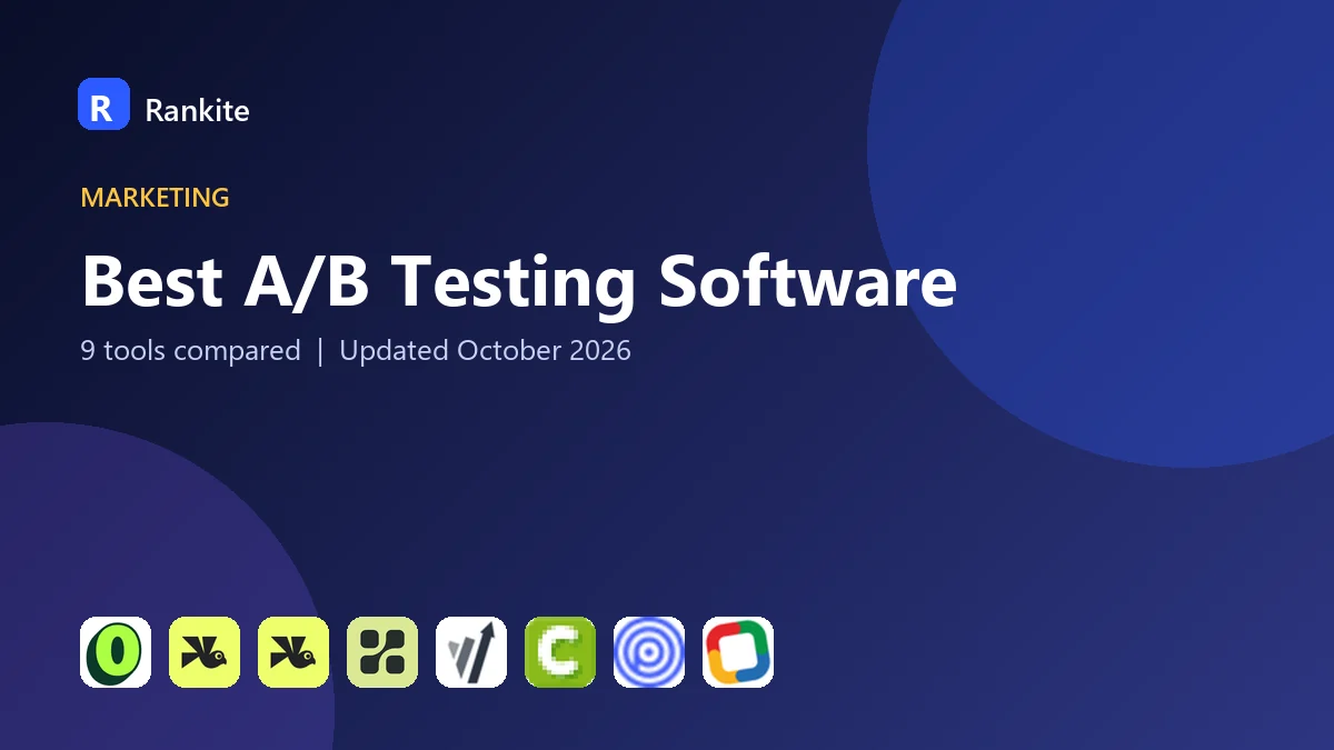 Best A/B Testing Software in 2026: 9 Tools Compared