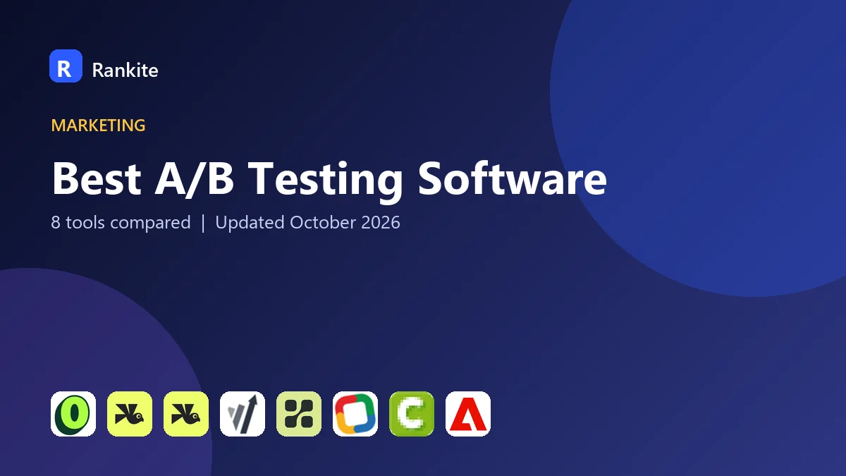 Best A/B Testing Software in 2026: 8 Tools Compared